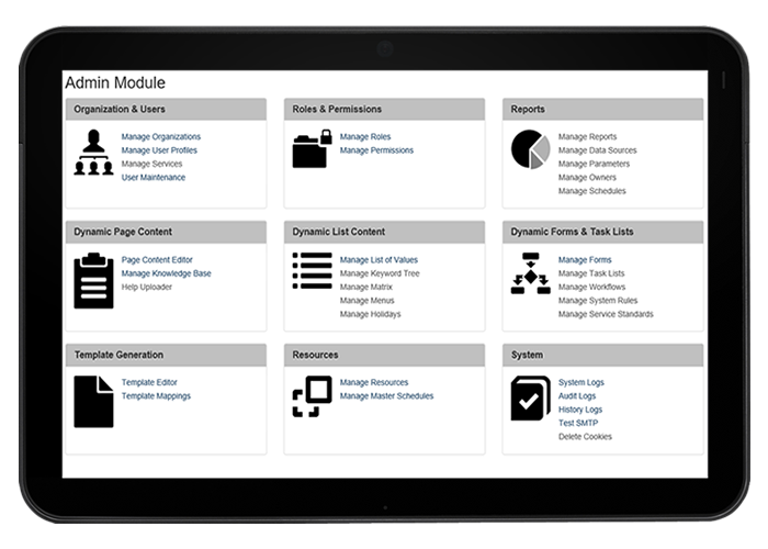 Highly configurable & built to​​ be customizable to adapt to your business flow.